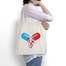 Ajooba Canvas Bag-Heart Dropping Pills