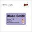 Ice Cream Swirl-Pack of 40 Book Labels