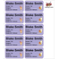 Ice Cream Swirl-Pack of 40 Book Labels