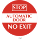 Waterproof Sticker Door Signs Labels- Automatic Door 005 B