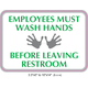Waterproof Sticker Hand Washing Lables- HWS 006