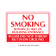 Waterproof Sticker No Smoking Signs Labels- NSS 006