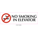 Waterproof Sticker No Smoking Signs Labels- NSS 033