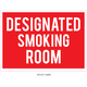 Waterproof Sticker No Smoking Signs Labels- NSS 064