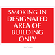 Waterproof Sticker No Smoking Signs Labels- NSS 065