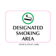 Waterproof Sticker No Smoking Signs Labels- NSS 070