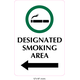 Waterproof Sticker No Smoking Signs Labels- NSS 076