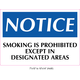 Waterproof Sticker No Smoking Signs Labels- NSS 093