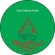 Personalised Christmas Gift Sticker -023- Waterproof Labels x Pack of 24 
