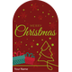 Personalised Christmas Gift Sticker -121- Waterproof Labels x Pack of 24
