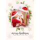 5x7 Folded Personalised Christmas Greeting Cards -033