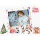 5x7 Flat Personalised Christmas Greeting Cards -022