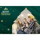 5x7 Flat Personalised Christmas Greeting Cards -032