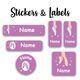 Classic Stickers 45pc Bellee