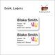 Love Birds-Pack of 40 Book Labels