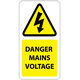 ​Danger Mains Voltage Labels
