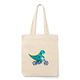 Ajooba Canvas Bag-Bicycle Dinosur