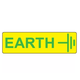 ​Electrical Earth Label 35x10mm