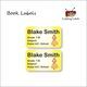 Elegant Princess-Pack of 40 Book Labels