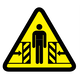 ​Crushing By Moving Parts Warning Labels