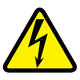 Electricity Hazard Warning Labels