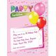 Kids Party Invitation 022