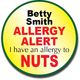 Allergy Label ST AL 017