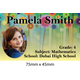 Personalised School Book Label PS BL 0206