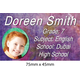 Personalised School Book Label PS BL 0227