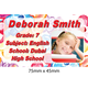 Personalised School Book Label PS BL 0228