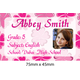Personalised School Book Label PS BL 0232