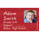40 Personalised School Label 0234