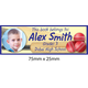 Personalised School Book Label Small PS BLS 0004