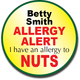 Allergy Label ST AL G 017